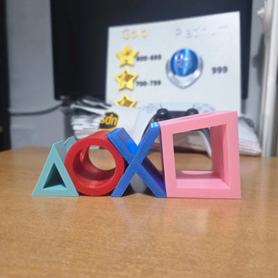 Playstation 5 Icons Controller Holder - PS5 Symbols Dualsense Stand - Gaming Accessories Playstation