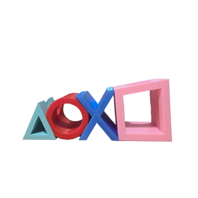 Playstation 5 Icons Controller Holder - PS5 Symbols Dualsense Stand - Gaming Accessories Playstation