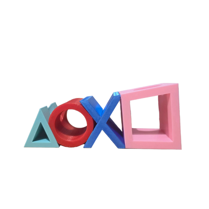 Playstation 5 Icons Controller Holder - PS5 Symbols Dualsense Stand - Gaming Accessories Playstation