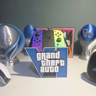 Βάση χειριστηρίου GTA 6 Universal - Βάση PS5, Xbox, Nintendo Switch - Δώρο παιχνιδιών Grand Theft Auto 6 VI 