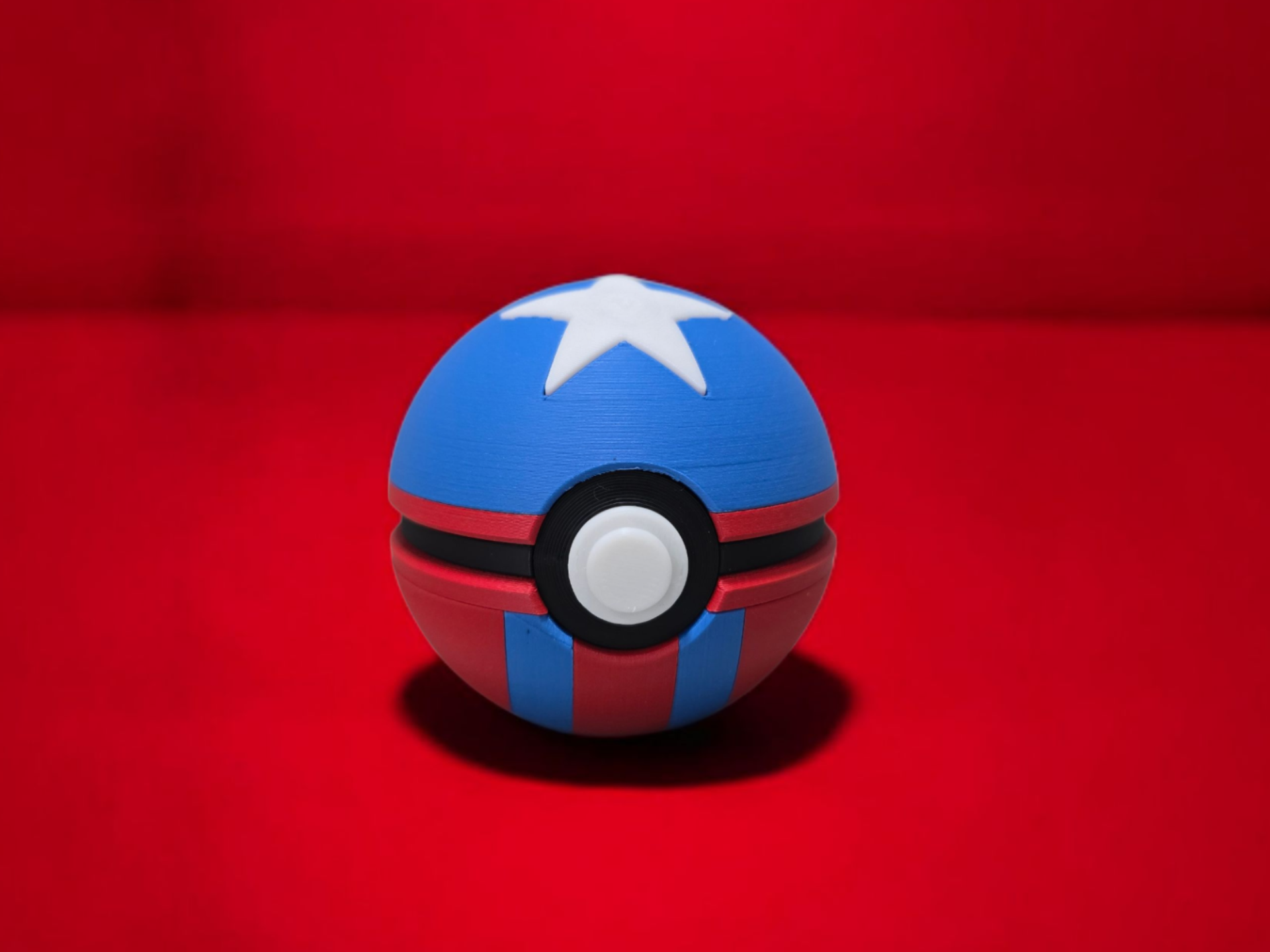 Captain America Pokeball Collector’s Edition | Pokeball Fan Art