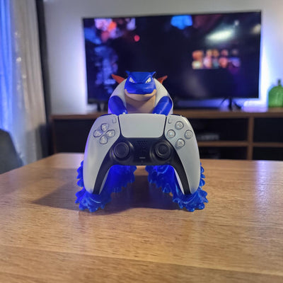 Blastoise Controller Holder & Stand, Water Type Fan Art Gaming Accessory, Compatible with Xbox, PS5, Nintendo Switch Pro, Gamer Gift