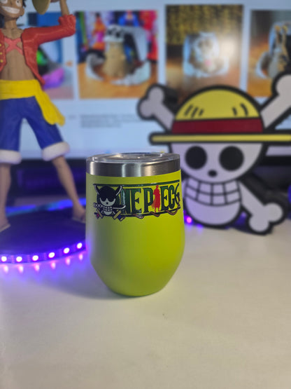 One Piece Roronoa Zoro Stainless Steel Tumbler – Anime Travel Mug (12oz)