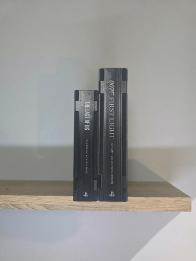 Custom Platinum Trophy Display | 3D Printed Steelbook Case | Personalized PS Trophy Hunter Gamer Gift
