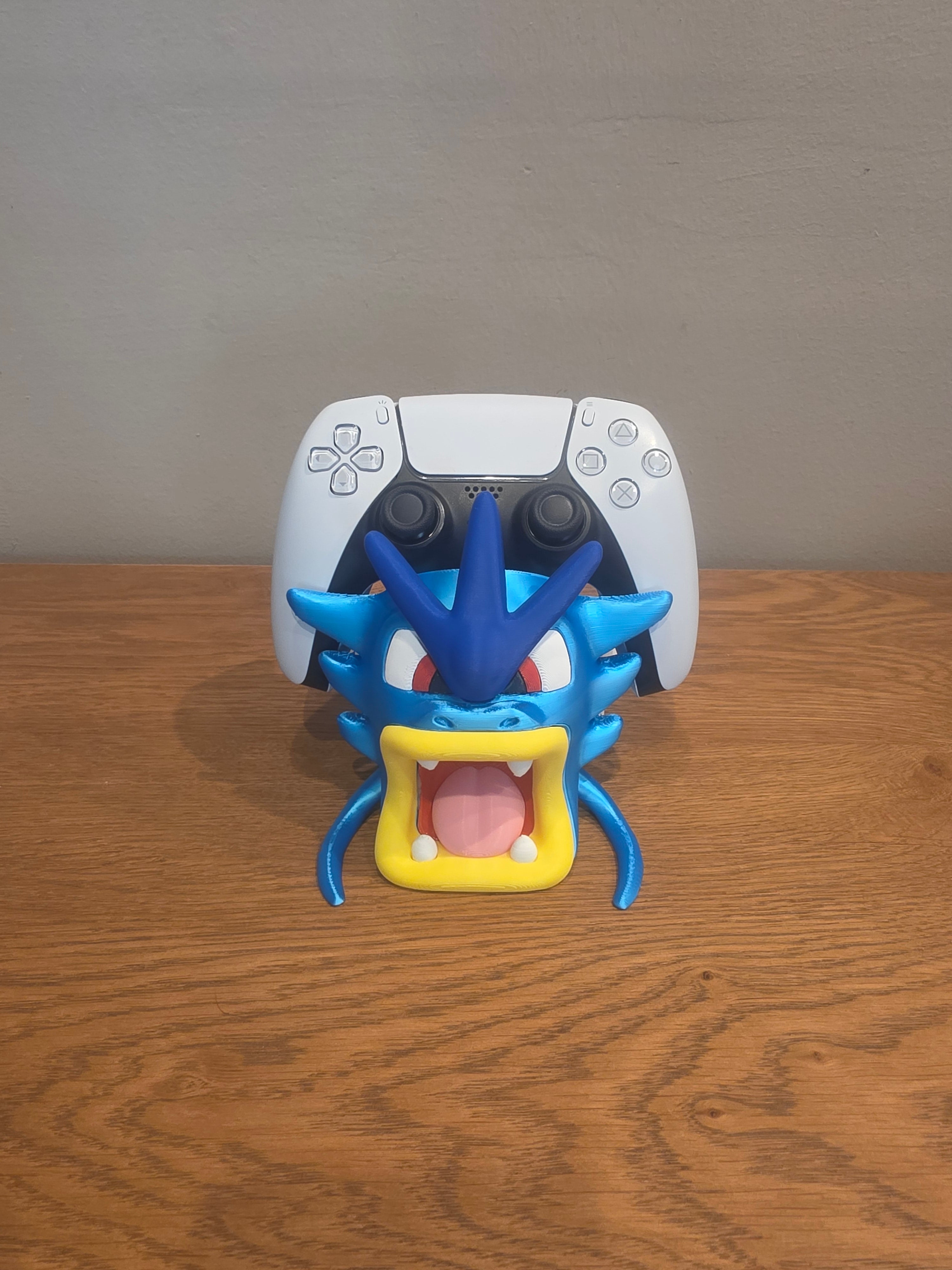 Gyarados Controller Holder Stand, 3D Printed Anime Game Controller Dock, Universal Controller Stand for PS5 PS4 Xbox Nintendo Switch