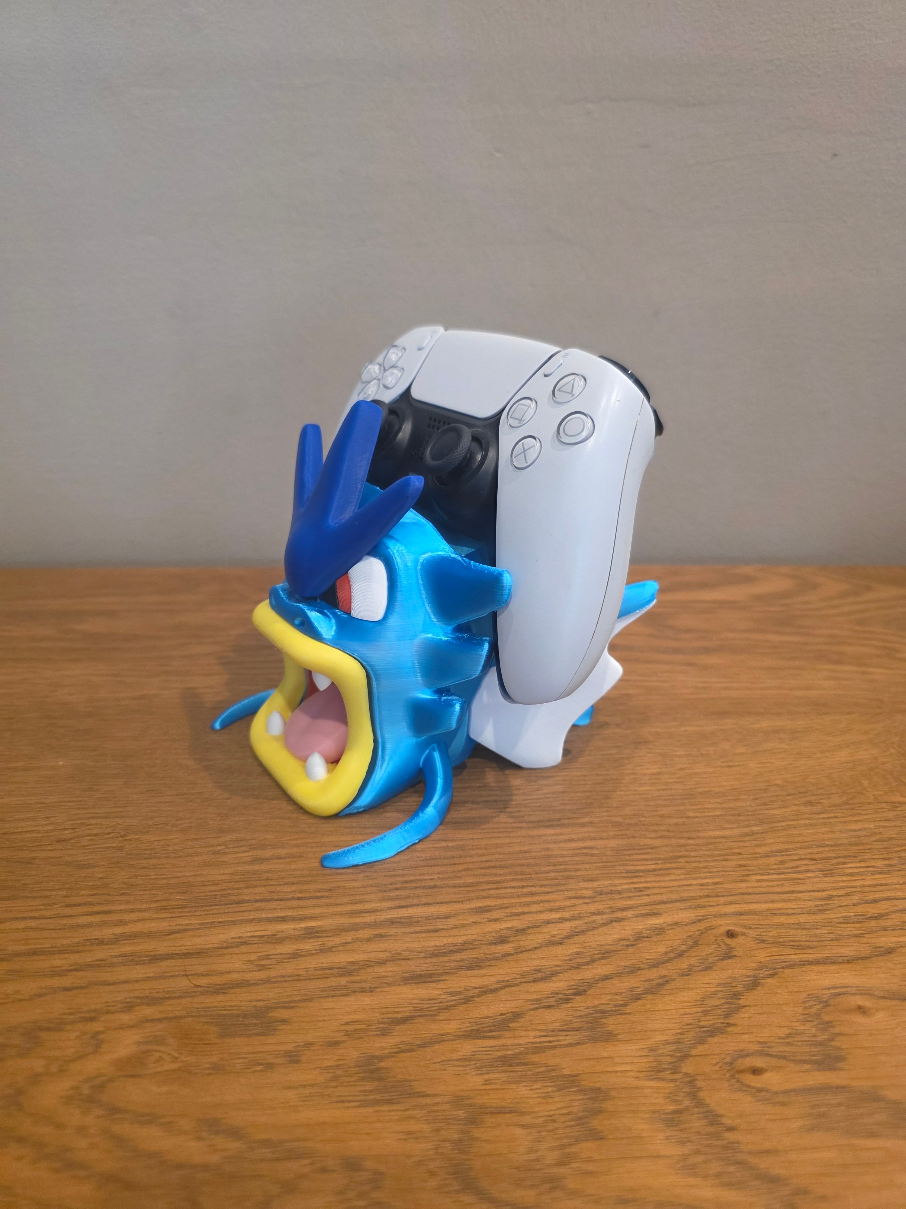 Gyarados Controller Holder Stand, 3D Printed Anime Game Controller Dock, Universal Controller Stand for PS5 PS4 Xbox Nintendo Switch