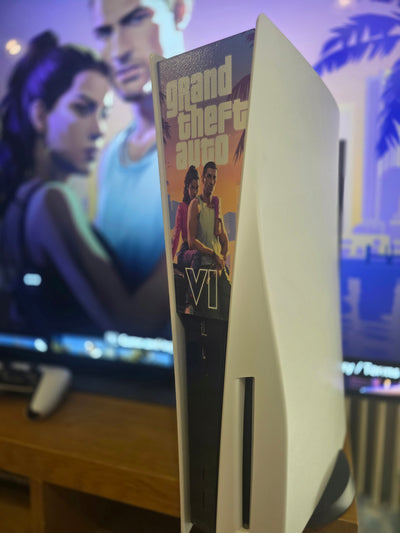 GTA VI Inspired PS5 Faceplate | Original Disc Edition Console Cover