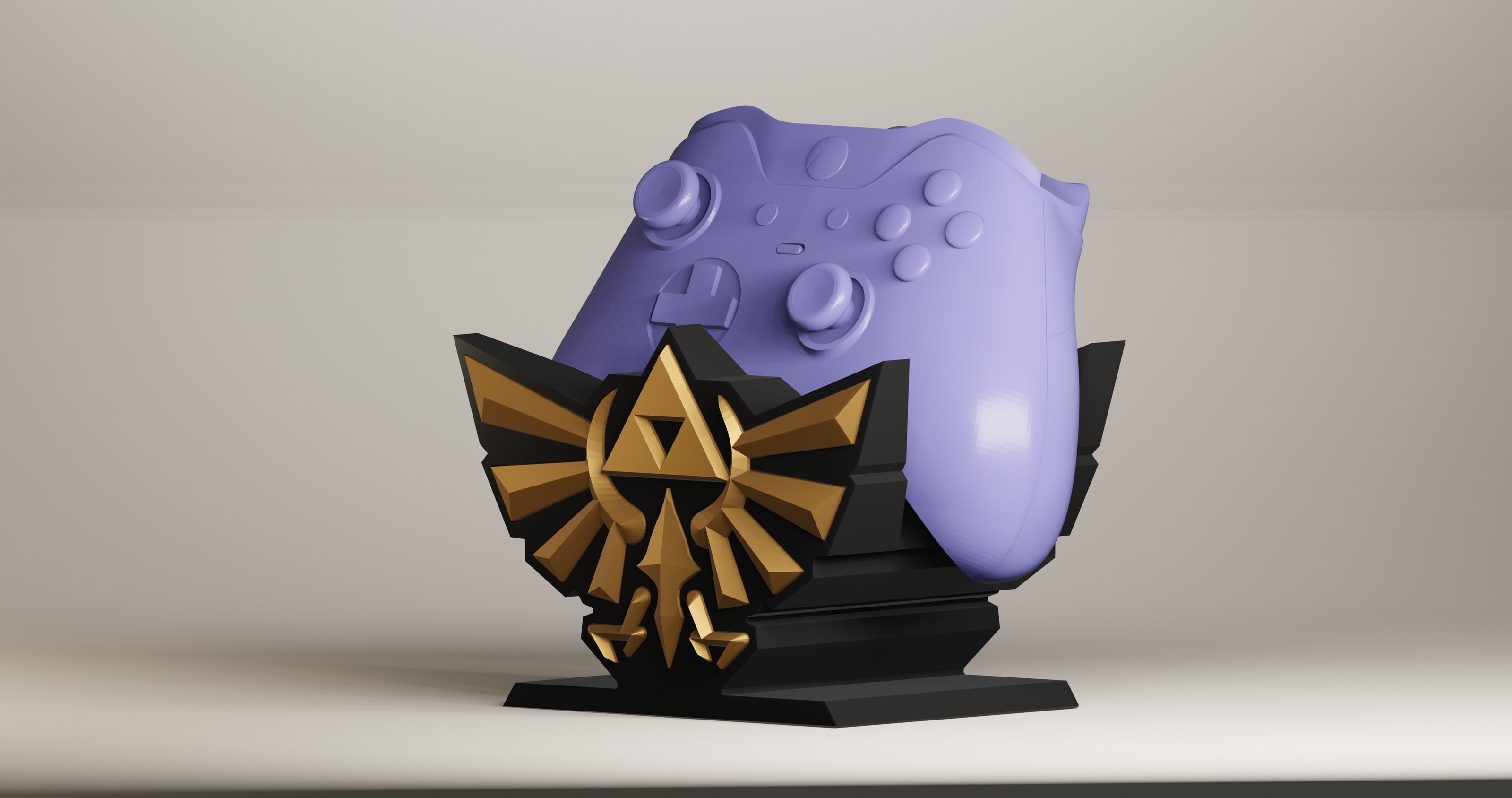 The Legend Of Zelda Controller Stand 3DPrintingLabDesigns the-legend-of-zelda-controller-stand-3dprintinglabdesigns