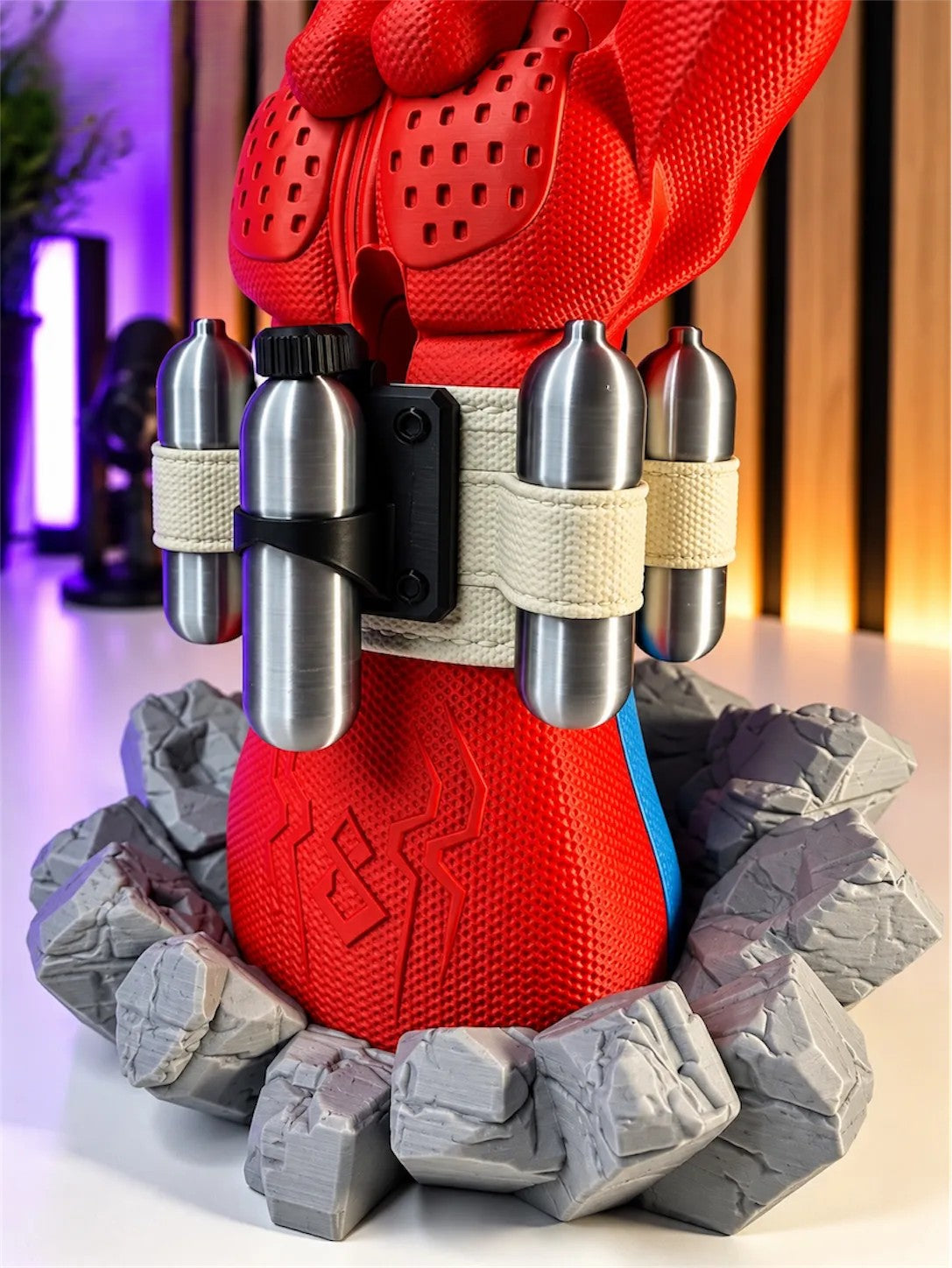 Spider-Man Inspired Controller Stand – 3D Printed Gaming Controller Holder for PS5, Xbox & Nintendo Switch