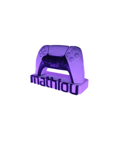 Custom 3D Printed Gaming Holder - PS5 Gift - Customizable PS5 DualSense Controller Stand – Personalized Gaming Gift - 3DPrintingLabDesigns