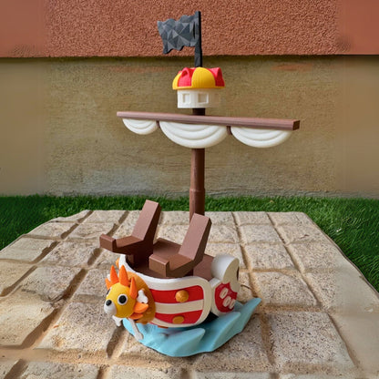 Βάση χειριστηρίου Thousand Sunny - Μονόπλευρη βάση gaming για PS5, Xbox, Switch - Δώρο Anime για Gamers &amp; Συλλεκτές