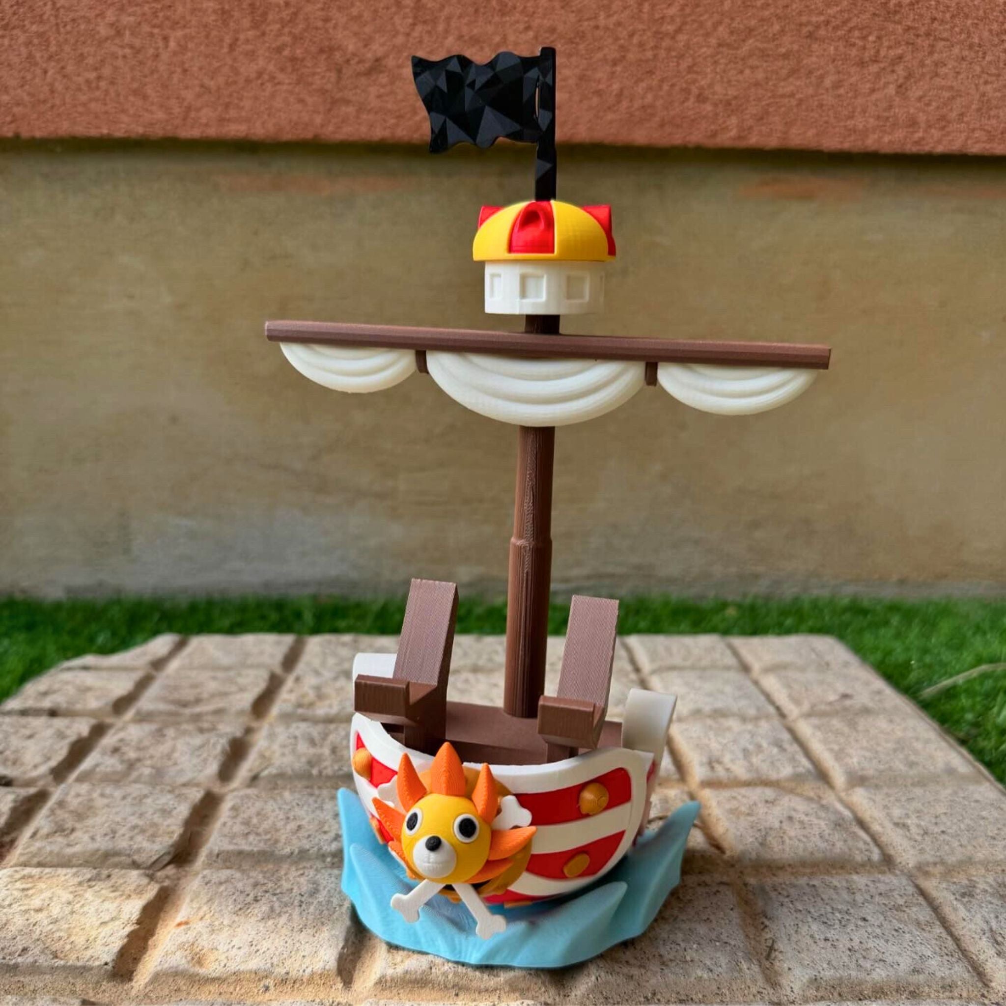 Βάση χειριστηρίου Thousand Sunny - Μονόπλευρη βάση gaming για PS5, Xbox, Switch - Δώρο Anime για Gamers &amp; Συλλεκτές