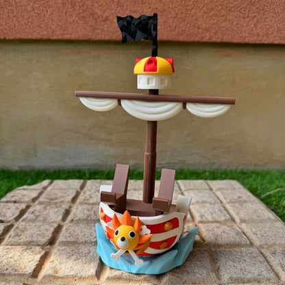 Βάση χειριστηρίου Thousand Sunny - Μονόπλευρη βάση gaming για PS5, Xbox, Switch - Δώρο Anime για Gamers &amp; Συλλεκτές