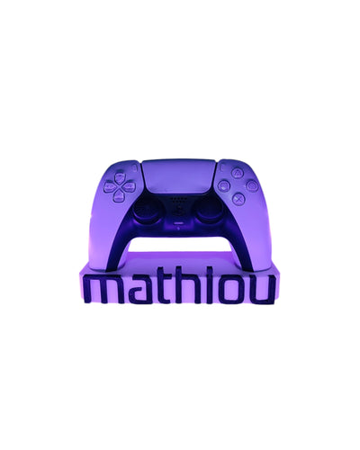 Custom 3D Printed Gaming Holder - PS5 Gift - Customizable PS5 DualSense Controller Stand – Personalized Gaming Gift - 3DPrintingLabDesigns