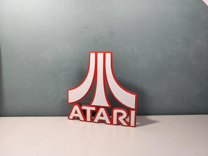 Atari Logo Sign - 3DPrintingLabDesigns