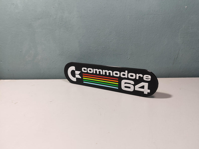 Commodore 64 Sign - 3DPrintingLabDesigns