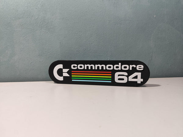 Commodore 64 Sign - 3DPrintingLabDesigns