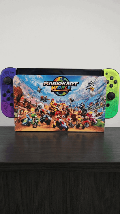 Personalized Nintendo Switch Dock Cover – Custom Dock Faceplate | Switch OLED / Switch 2 Gaming Setup Accessory