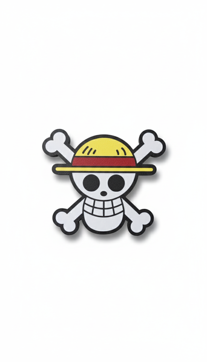One piece strawhat logo as a led light lamp