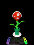 Mini Piranha Plant LED Lamp - 3DPrintingLabDesigns