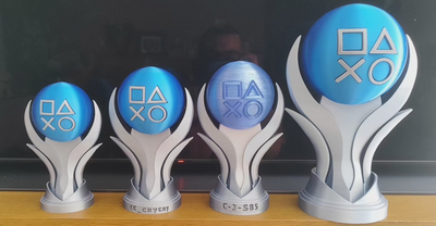 PS5 Platinum Trophy Replica - 3DPrintingLabDesigns