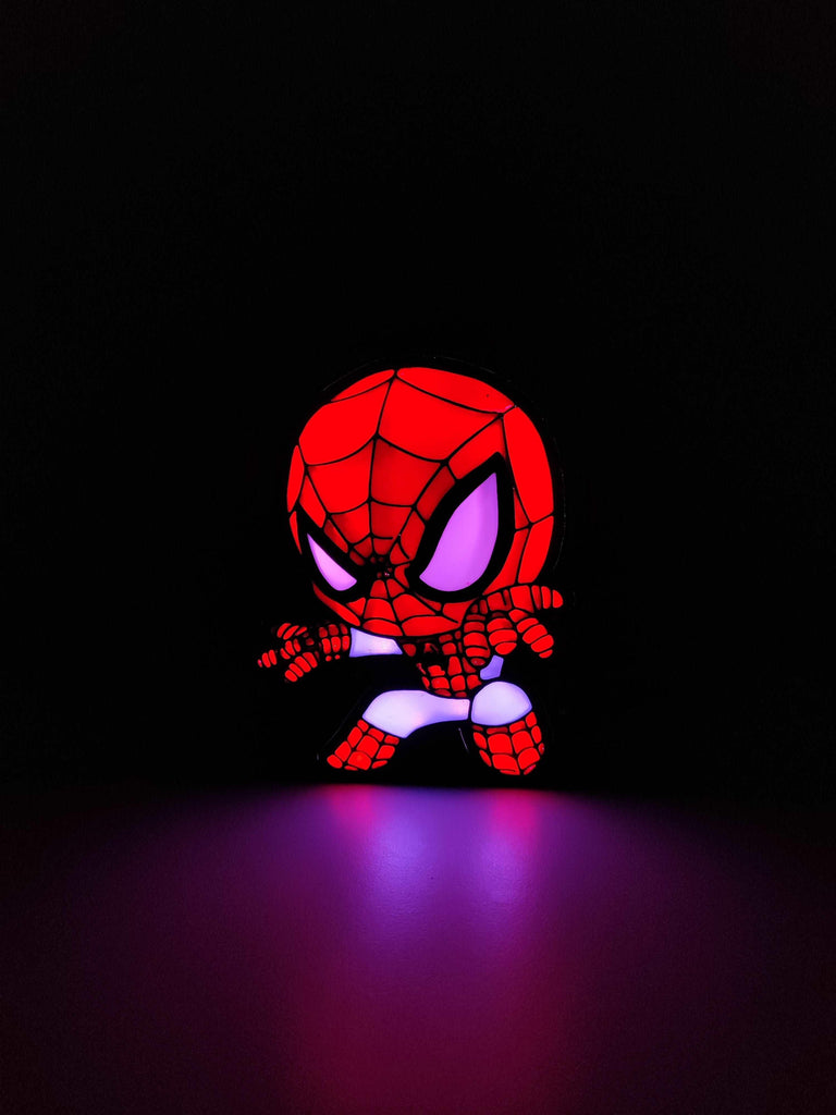 Baby Spiderman RGB LED Lights with WiFi 3DPrintingLabDesigns