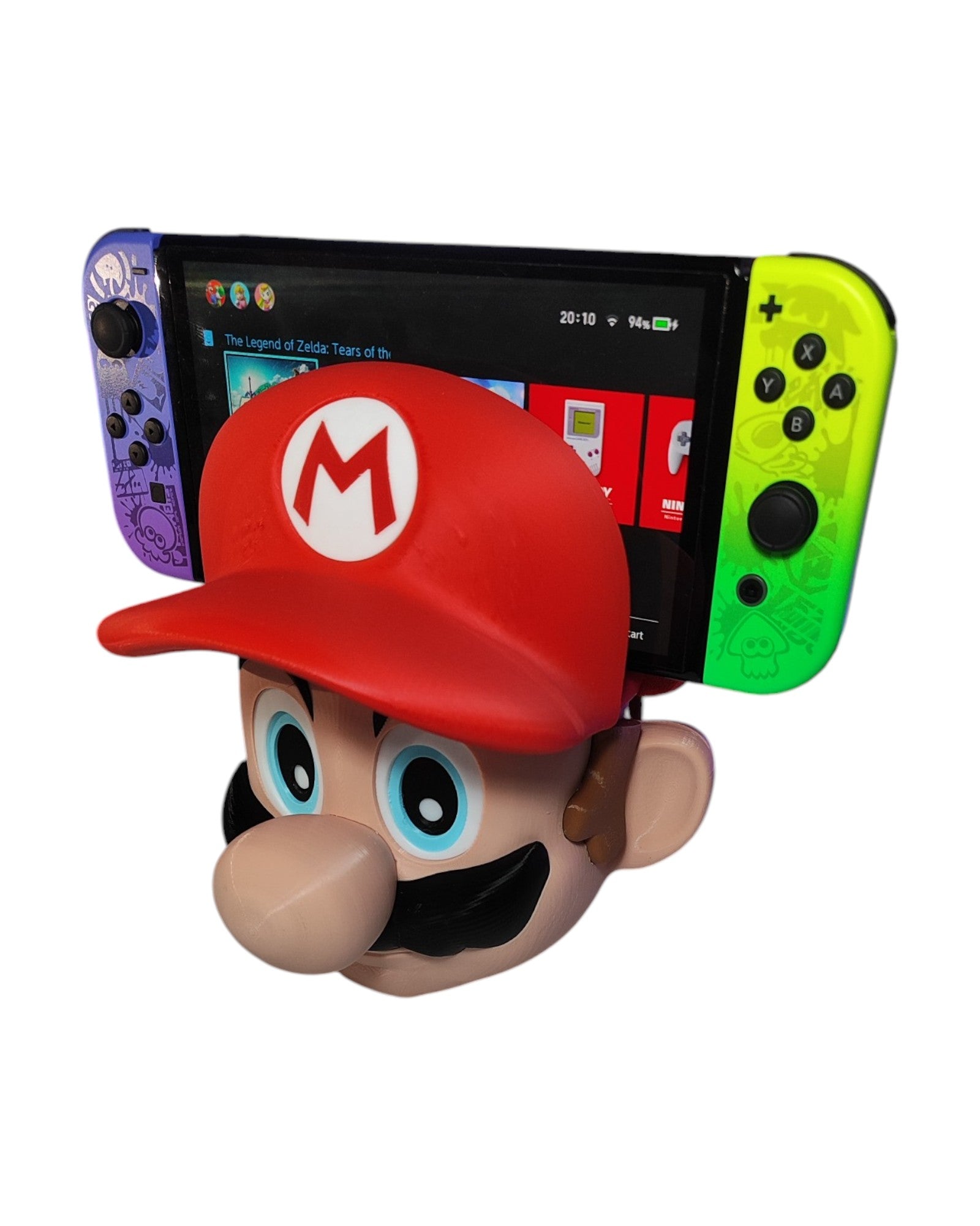 Super Mario Head Docking Station for Nintendo Switch - TV Mode & Charging Dock - 3 Versions Available