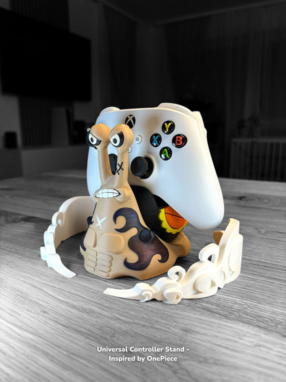 Luffy Gear 5 Controller Stand – One Piece Anime Decor – Universal Holder for PS5, Xbox, Switch – Anime Gaming Gift for Fans