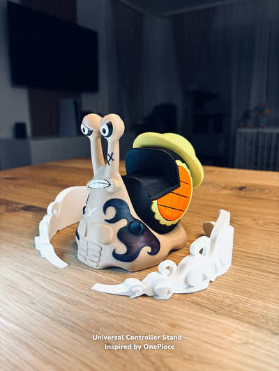 Luffy Gear 5 Controller Stand – One Piece Anime Decor – Universal Holder for PS5, Xbox, Switch – Anime Gaming Gift for Fans