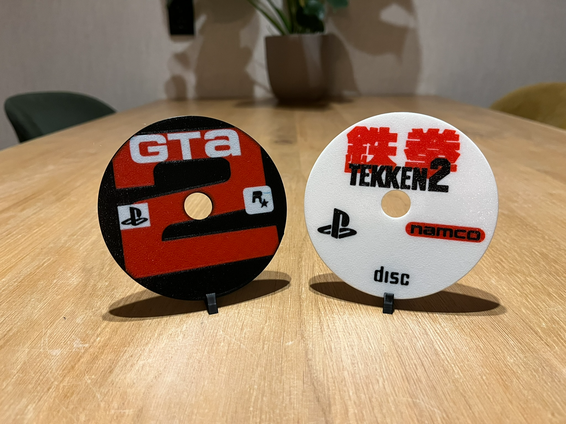 PlayStation 1 Coaster Set: 12 Retro PS1 Game Discs & Console Case