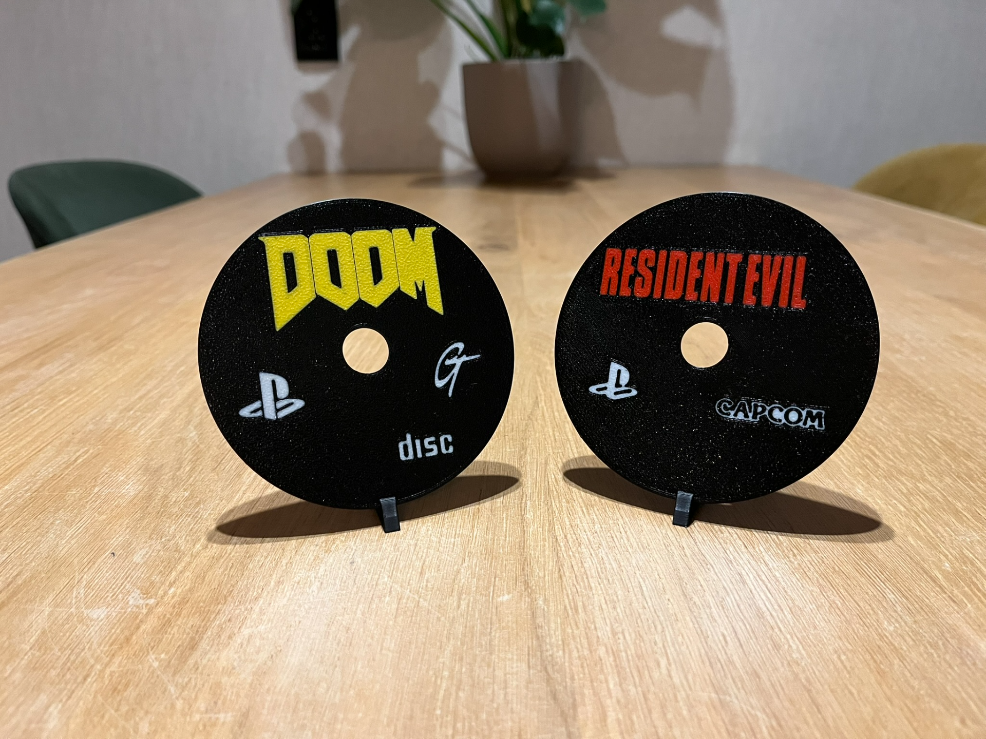 PlayStation 1 Coaster Set: 12 Retro PS1 Game Discs & Console Case