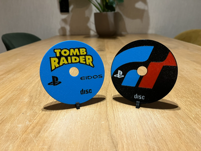 PlayStation 1 Coaster Set: 12 Retro PS1 Game Discs & Console Case