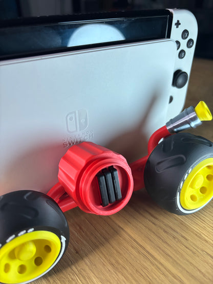 Mario Kart Race Ready Dock for Nintendo Switch OLED & Switch 2 - Super Mario Kart-Themed Stand & Charger Holder - Gaming Display