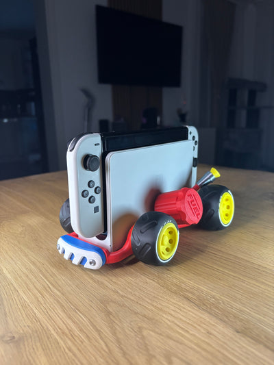 Mario Kart Race Ready Dock for Nintendo Switch OLED & Switch 2 - Super Mario Kart-Themed Stand & Charger Holder - Gaming Display