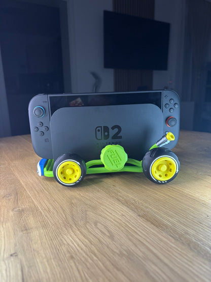 Mario Kart Race Ready Dock for Nintendo Switch OLED & Switch 2 - Super Mario Kart-Themed Stand & Charger Holder - Gaming Display