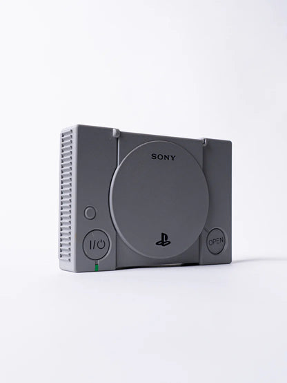 PlayStation 1 Coaster Set: 12 Retro PS1 Game Discs & Console Case