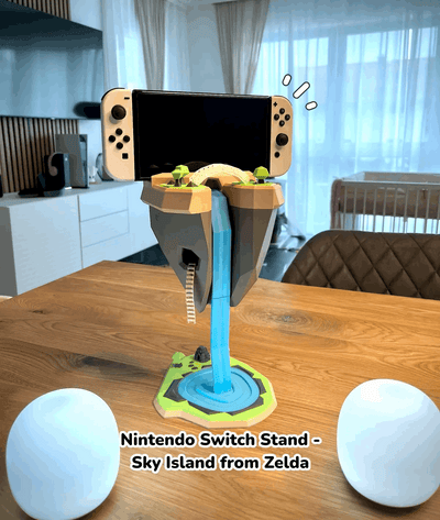 Zelda Floating Islands Stand for Nintendo Switch