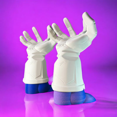 Vegeta Hand Controller Stand - Dragon Ball Z Gaming Holder | PS5, Xbox, Switch Display | Unique Gamer Gift