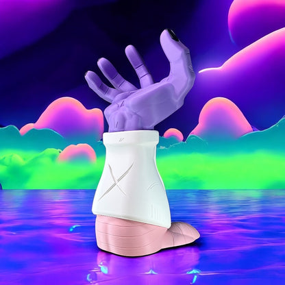 Frieza Controller Stand - 3D Printed First Form Dragon Ball Z Display - Gaming Desk Decor - Universal Holder for Xbox PS5 Switch