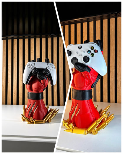 Deadpool Controller Holder | Gaming Controller Stand | PS5, Xbox, Switch Pro, PC Gamepad Display | Gamer Gift | 3D Printed Desk Organizer