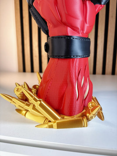 Deadpool Controller Holder | Gaming Controller Stand | PS5, Xbox, Switch Pro, PC Gamepad Display | Gamer Gift | 3D Printed Desk Organizer