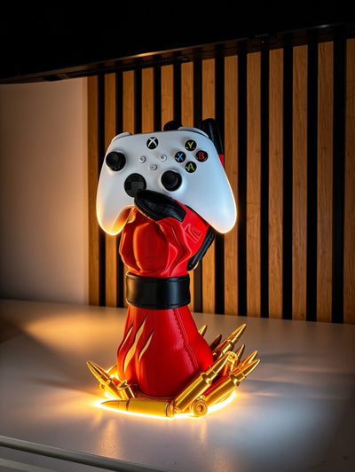Deadpool Controller Holder | Gaming Controller Stand | PS5, Xbox, Switch Pro, PC Gamepad Display | Gamer Gift | 3D Printed Desk Organizer