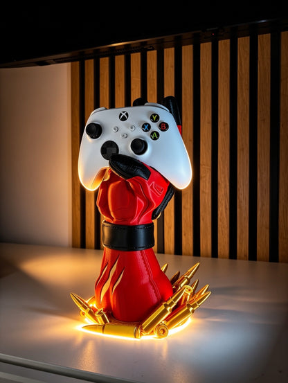 Deadpool Controller Holder | Gaming Controller Stand | PS5, Xbox, Switch Pro, PC Gamepad Display | Gamer Gift | 3D Printed Desk Organizer