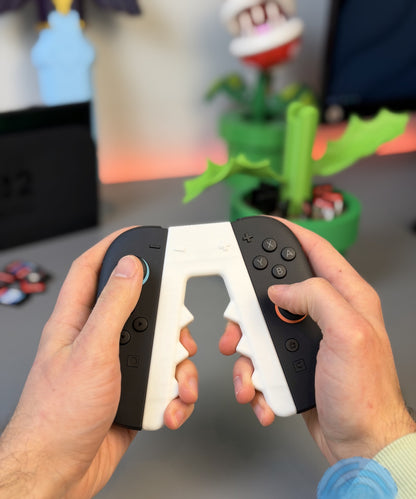 Piranha Plant Joy-Con Grip for Nintendo Switch 2 (NS2) | Controller Handle & Game Card Holder