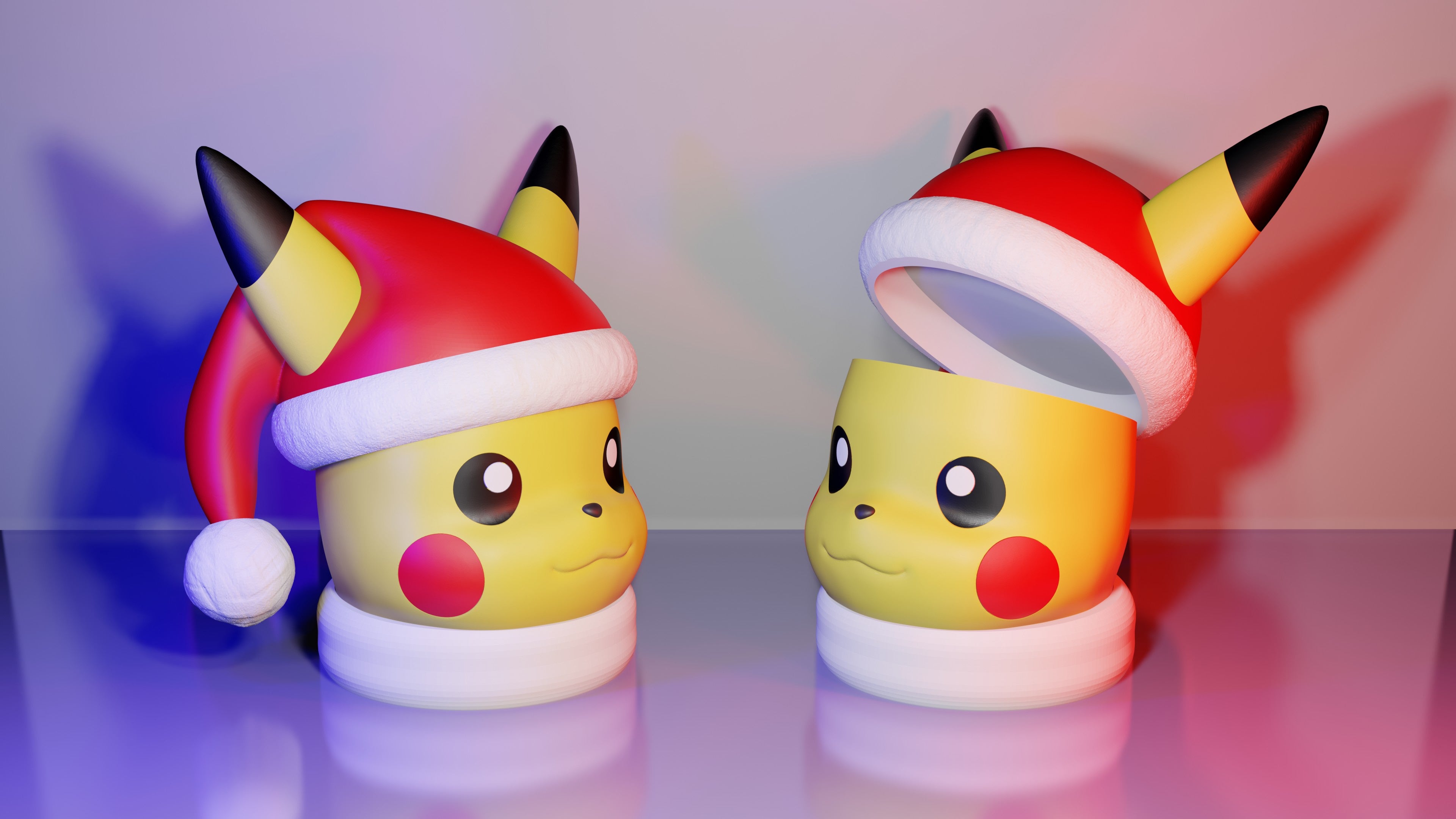 Xmas Pikachu Container