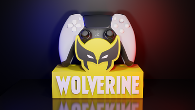 Wolverine Controller Stand – PS5 & Xbox Holder | Wolverine PS5 and  Xbox Controller Holder - X-Men Gaming Stand