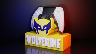 Wolverine Controller Stand – PS5 & Xbox Holder | Wolverine PS5 and  Xbox Controller Holder - X-Men Gaming Stand