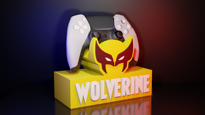 Wolverine Controller Stand – PS5 & Xbox Holder | Wolverine PS5 and  Xbox Controller Holder - X-Men Gaming Stand