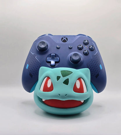 Bulbasaur Pokemon Universal Controller Holder | Gaming Stand & Desk Organizer