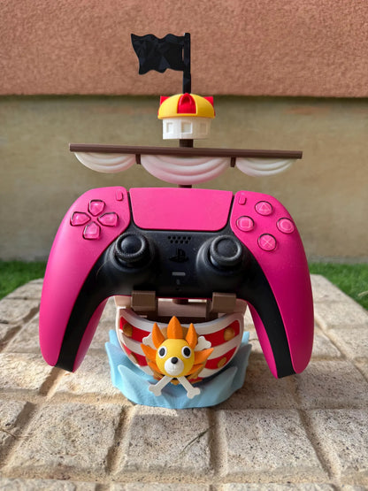 Βάση χειριστηρίου Thousand Sunny - Μονόπλευρη βάση gaming για PS5, Xbox, Switch - Δώρο Anime για Gamers &amp; Συλλεκτές